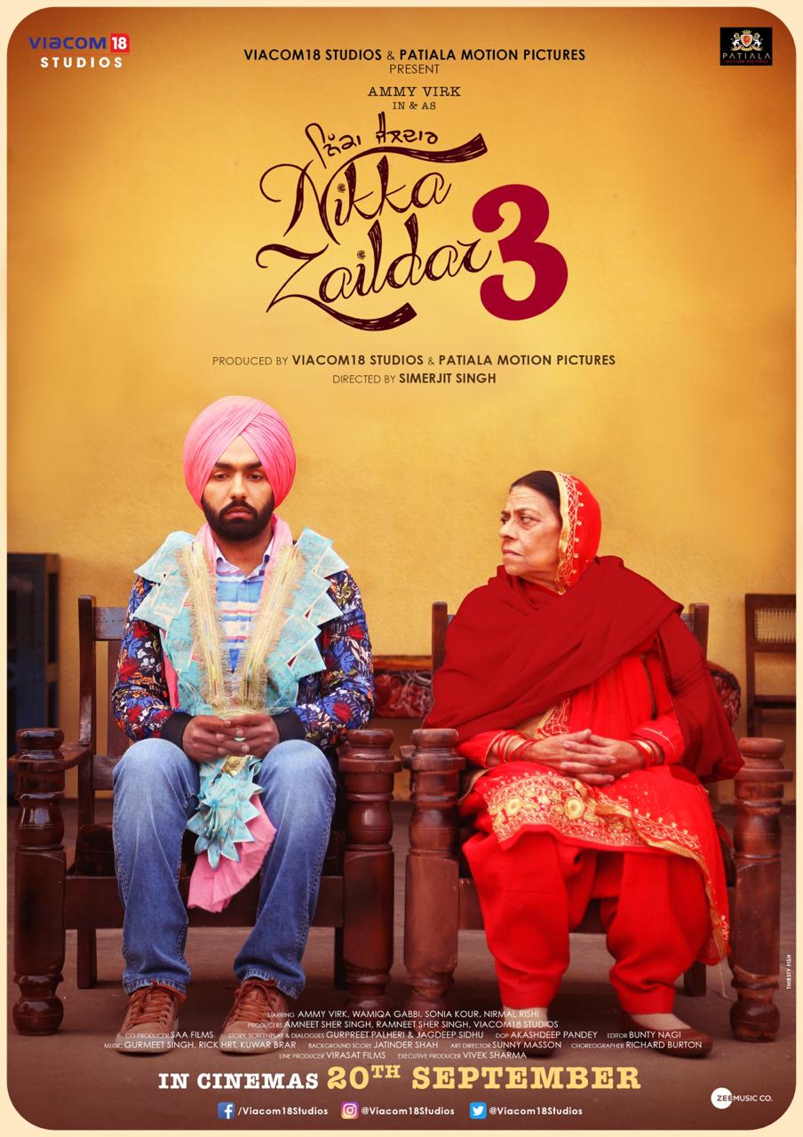 Nikka Zaildar 3 (2019) постер